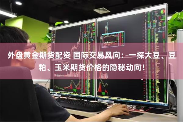 外盘黄金期货配资 国际交易风向：一探大豆、豆粕、玉米期货价格的隐秘动向！